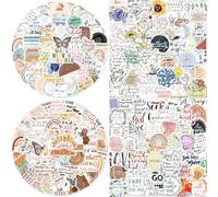 200PCS Bible Verses Stickers Jesus Stickers Christian Religious Stickers Inspirational Scripture Faith Vinyl Waterproof Stickers for Kids Adults Laptop Waterbottle Phone Skateboard Guitar Décor