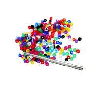 200Pcs Bird Leg Rings for Parrots, Finches, Canaries, and Gouldian Finch Birds, Random Color Delivery.