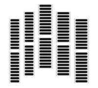 200pcs Black Mesh Speaker Covers Dustproof Stickers for Mobile Phones Long and Short Sizes for 6-9 and 1-6 Hole Speakers Phone Protector Adhesive Dust Plugs for Maintenance