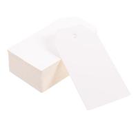 200pcs Blank Paper Gift Tags for Paintable Printable White Labels