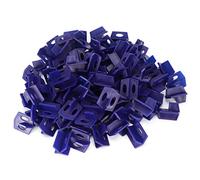 200Pcs Blue Tile Leveler, Tile Leveling System for Wall and Floor Ceramic Tiles, 3mm Spacing Tool with PP Plastic Wedges and Base, DIY Tiling Tool for Professional and