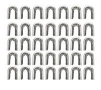 200pcs Boning Tips 1/4 Inch Stainless Steel Dress Fastener | Silver Iron Tips, 1.00x0.70x0.30cm Size, for Delicate Fabric and Skin Protection