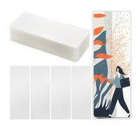 200pcs Bookmark Laminating Pouches, 2.36x6.29 Inch Hot Laminating Pouches 5 Mils Clear Bookmark Sleeves Thermal Laminating Pockets for Book Lovers Nature Lovers