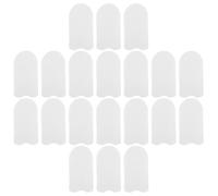 200pcs Breathable Non Woven Finger Cots for Pet Oral Cleaning | Dual Sided Pearl Pattern, Dry Wipe Construction, White Sleeve Design, Suitable for Dental Care Tasks