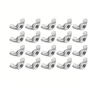 200pcs Butterfly Wing Nuts M3 M4 M5 M6 M8 M10 For DIY Tools(M6)