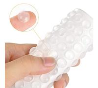 200PCS Cabinet Bumpers Clear Rubber Bumpers Self Adhesive, Soft Close Cabinet Door Bumper Dots, Sound Dampening Cupboard Door Bumpers Pads for Kitchen Drawers, Picture Frames, Furniture