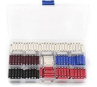 200pcs Ceramic Continental Fuses European Automotive Torpedo Bullet Fuse 5/8/10/16/25/40amp Auto Fuse Kit Protected circuits