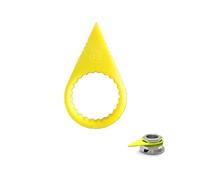 200Pcs Checkpoint Loose Wheel Lug Nut Indicator for 19mm, 32mm, 33mm, 41mm Nuts High Visibility Yellow Wheel Check Indicator (33 mm)