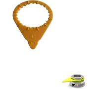 200Pcs Checkpoint Loose Wheel Lug Nut Indicator for 19mm, 32mm, 33mm, 41mm Nuts High Visibility Yellow Wheel Check Indicator (41 mm)