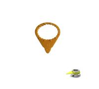 200Pcs Checkpoint Loose Wheel Lug Nut Indicator for 19mm, 32mm, 33mm, 41mm Nuts High Visibility Yellow Wheel Check Indicator (41 mm)