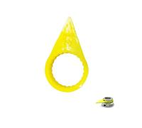 200Pcs Checkpoint Loose Wheel Lug Nut Indicator for 19mm, 32mm, 33mm, 41mm Nuts High Visibility Yellow Wheel Check Indicator (32 mm)