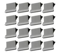 200pcs Clam Clip Refills Small Stainless Steel Binder Clamps