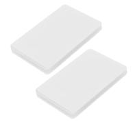 200pcs Clear Laminating Pouches Photo Sealer Film Thermal Protective Sheets for Document Protection Compatible