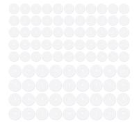 200pcs Clear Piercing Disc for Piercing Bump, 7/9mm Silicone Earrings Backs Clear Disc Pads Earlobe Support Patches Earring Spacers Stopper to Stabilize Earrings