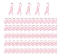 200PCS Colorful Ribbon Lapel Pins Solidarity Ribbon Pins Ribbon Texture Suitable for Volunteer and Nonprofit Event
