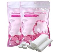 200Pcs Compressed Towel Tablets, Soft Mini Disposable Face Towel, Compact Portable Compressed Towels for Outdoor Travel Camping Sport Hotel Beauty Salon