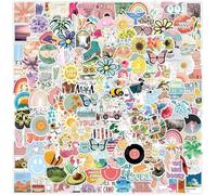 200Pcs Cute Water Bottle Stickers for Kids Teens Girls - Waterproof Vinyl Aesthetic Sticker for Laptop Skateboard Luggage - No Duplicates Classroom Prize Stickers for Students (200 Unique Designs)