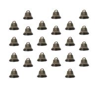 200pcs DIY Christmas Bells Pendants Vintage Copper Tree Hanging Decorations Xmas Ornaments for Wedding,Decoration