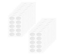 200Pcs Ear Lobe Support Patches, Invisible Earlobe Support Patches, Breathable Earring Support Patches, Oval Design Ear Pinning Back Stickers, Clear Earrings Stickers for School