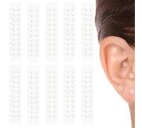 200PCS Ear Seeds Acupuncture - Gold Ear Seeds Stickers for Anxiety Stress Relief - Disposable ACU Ear Seed Patches for Relaxation and Daily Care