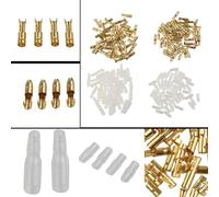 200pcs Electric Cable Connectors 3 9mm Male Female Terminals for Garage and Workshop Use with Lightweight and Insulation