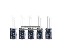 200pcs Electrolytic Capacitor Assorted Kit 15Values 0.1UF - 220UF 10V 16V 25V 50V 100UF 47UF 22UF 10UF Aluminum Capacitance Box RUAJOGYNVM