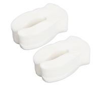 200Pcs Eye Mask Paper Sheet, Soft Eye Compressed Mask Sheet Cotton Good Water Retention U Shape for Beauty Salon