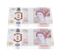 200PCS Fake Money, Prop Money, Play Money for Educational Games, Magic Tricks, Prank Fun, 4 Denominations Including 5, 10, 20, 50 Notes (1 Colour)