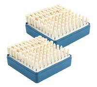 200Pcs Felt Polishing Buffing Wheel for Rotary Tool Wool Felt Polishing Pad Wheel Set for Watch and Jewelry Polish Kit