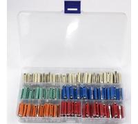 200pcs For Torpedo Fuse Set for Vintage and Cars - 5A, 8A, 10A, 16A, 25A, 32V, and Zinc (White, Green, Blue, Orange, Red)