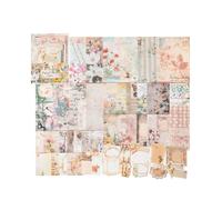 200pcs Garden Post Office Collection Light Paper Material Pack DIY Handbook Collage Journal Notebook Scrapbook Envelope(C)