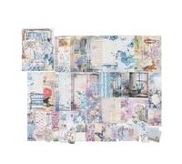 200pcs Garden Post Office Collection Light Paper Material Pack DIY Handbook Collage Journal Notebook Scrapbook Envelope(D)