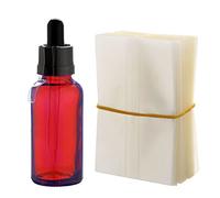 200Pcs Heat Shrink Wrap Film for Glass Bottles 50ml, Clear Shrink Wrap/Shrink Wrap Film (for 50ml Glass Bottle)
