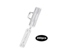 200Pcs Industrial Cable Box Set Includes Clear Window Vibrations Proof Fastener For Professional Installations Industrial Identification Systems