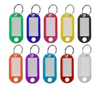 200pcs Key ID Label Keyring for Easy and Efficient Organization, Ideal for Keeping Your Keys Sorted and Easily Identified, Perfect for Home, Office, or On-the-Go Use(Mixed)
