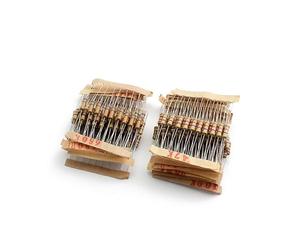200pcs/lot 1W 5% Resistor Assortment Kit 20Value 10 ohm - 1M ohm Resistor Set 22R 47R 100R 220R 470R 1K 4.7K 100K ohm Resistance BIANMTSW