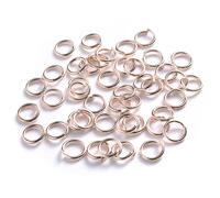 200pcs/Lot 3 4 5 6 7 8 10mm Mix Jump Rings Open Split Ring for Jewelry Making Connector Findings DIY Accessories Supplies