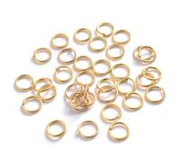 200pcs/Lot 3 4 5 6 7 8 10mm Mix Jump Rings Open Split Ring for Jewelry Making Connector Findings DIY Accessories Supplies