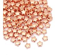 200pcs/lot 6mm Spacer Beads Wheel Bead Flat Round Loose Beads for DIY Jewelry Making Accessories-6mm Copper Red_c-200pcs