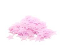 200Pcs Luminous Stars Wall Stickers, Pinkish Home Wall Ceiling Glow in The Dark Stars Stickers for Celling for Childrens Rooms, Baby, Children Bedroom
