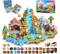 200Pcs Magnetic Blocks - Magnet Toys for Kids, Magnetic Building Cubes, Stacking STEM Toys for School Acitivities, Birthday for Boys and Girls Age 3+ Years Old