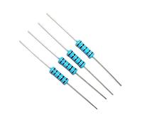 200pcs Metal Film Resistors 2 1% 2W 10 12 15 18 20 22 24 27 30 33 36 39 43 47 51 56 62 68 75 82 91 K R E Ohm NWPNLXEA(75 Ohm 2W (200pcs))
