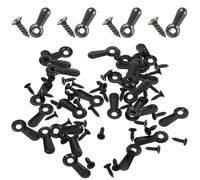 200pcs Metal Picture Frame Back Sheet Hooks for Framers and Crafters | Heavy Duty Picture Hanging Hooks, Black Finish, Secure Backing for Picture Frame and Shadow Boxes