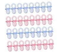 200PCS Mini Acrylic Pacifiers Confetti Table Decorations for Shower Gender Reveal Parties Party Favors for Boys and Celebrations