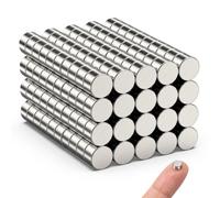 200Pcs Mini Magnets, 5x3mm Magnet, Strong Magnets | Magnets for Crafts, 3D Printing, Fridge Magnet, White Board, Office, School, Kitchen and DIY Tools