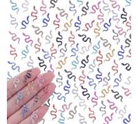 200pcs Mini Resin Animals Variety Pack, Mini Resin Snakes Figurines for Dollhouse Accessories Micro Landscaping Fairy Garden Decoration DIY Crafts