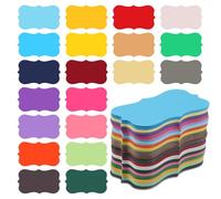 200Pcs Mini Vintage Blank Note Cards, 3.5 x 2 inches Blank Index Cards, Double Sided Word Message Card for Scrapbookings, Learning, Note, Gift Tags (20 Colors)