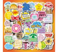 200Pcs Motivational Text Stickers,Stickers for Adults, Waterproof Vinyl Stickers Set for Classroom Rewards, Party Gifts, Laptop, Computer, Luggage, Guitars, Skateboard, Water Bottles, Scrapbook