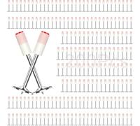 200Pcs Nail Gun Nails Suit for 7.3mm Concrete Nail Gun, Manual Steel Nail for Concrete Walls, for Ceiling/Fixture Install/Wire Hider