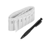 200Pcs Name Label White Sewing Woven Custom Clothing Cutting Writable for Clothes